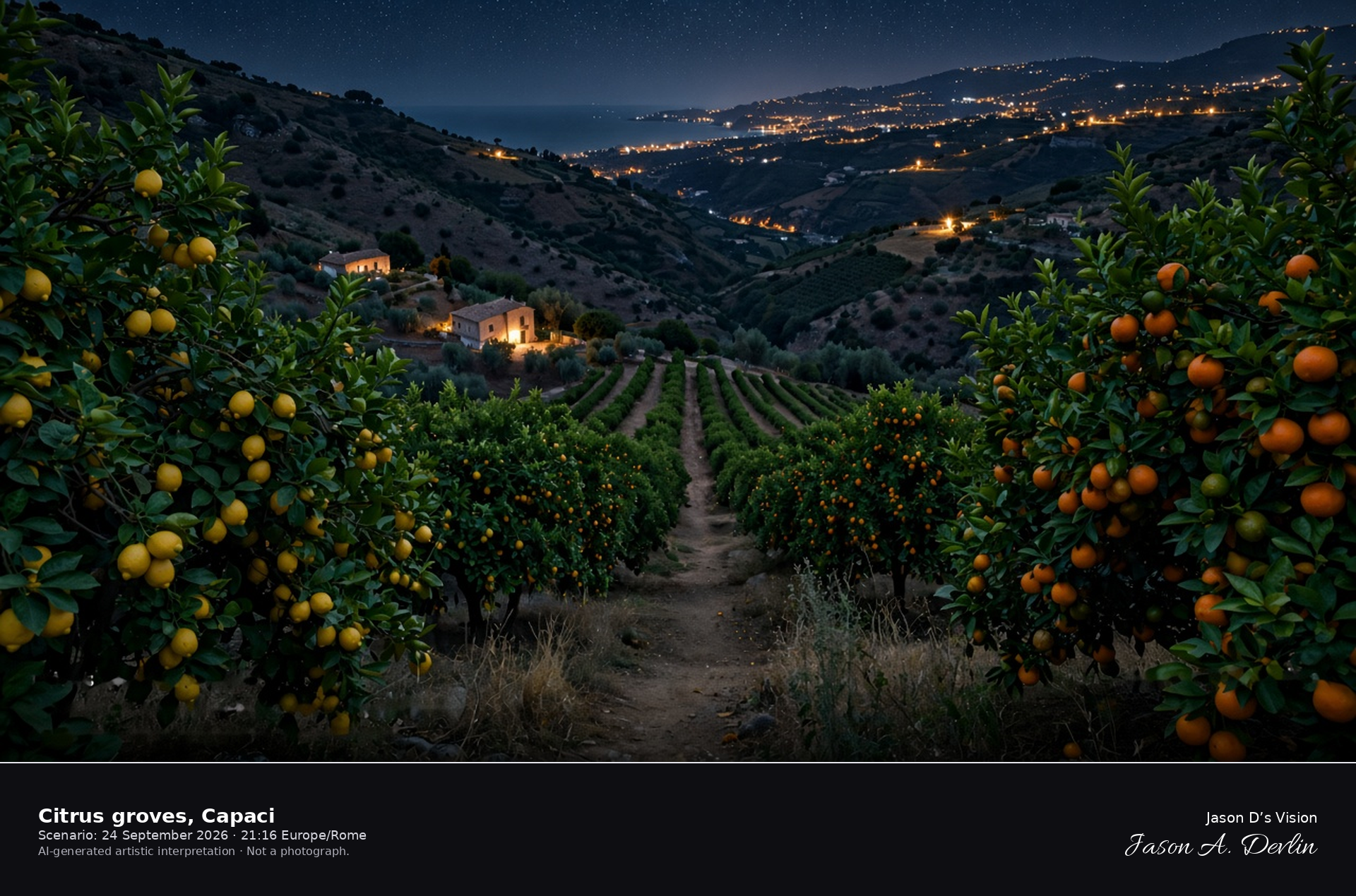 Citrus groves, Capaci